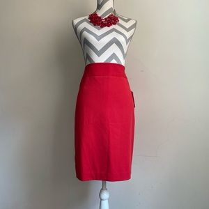 LIZ CLAIRBORNE SKIRT CABARET RED COLLECTION